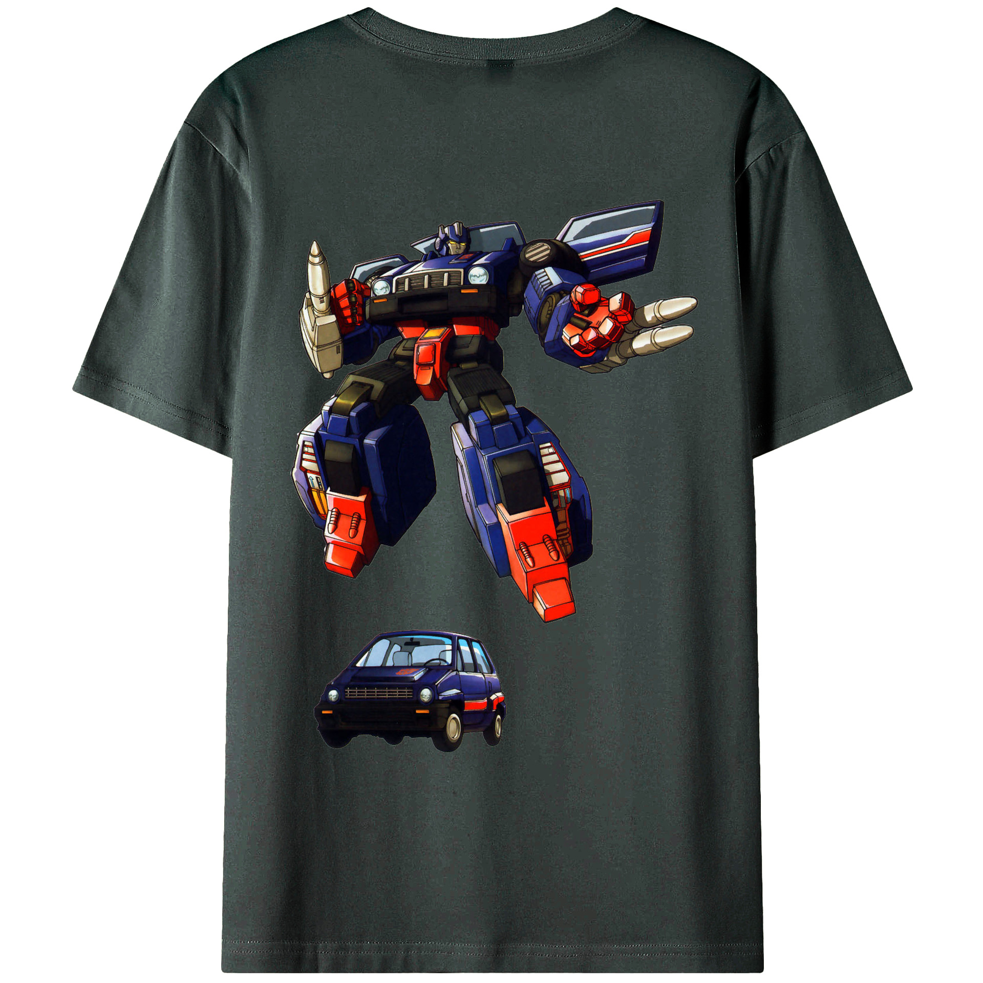 （画像用）  綿100％ メンズ半袖Tシャツ（バックプリント） 通気性